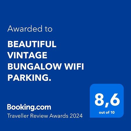 Beautiful Vintage Bungalow Wifi Parking. 拉斯加莱塔斯 外观 照片